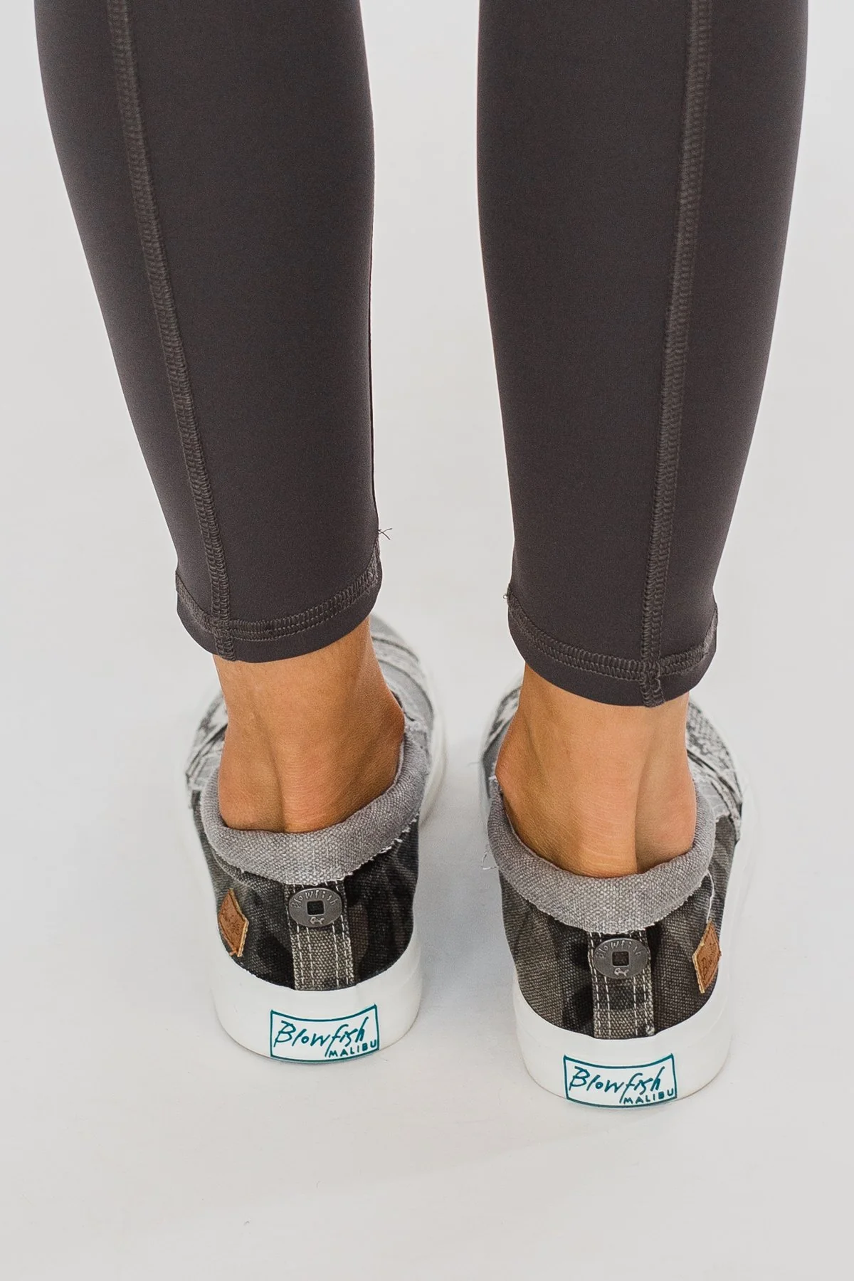 Blowfish Maddox Slip On Sneakers- Smoked Grey - Image 3