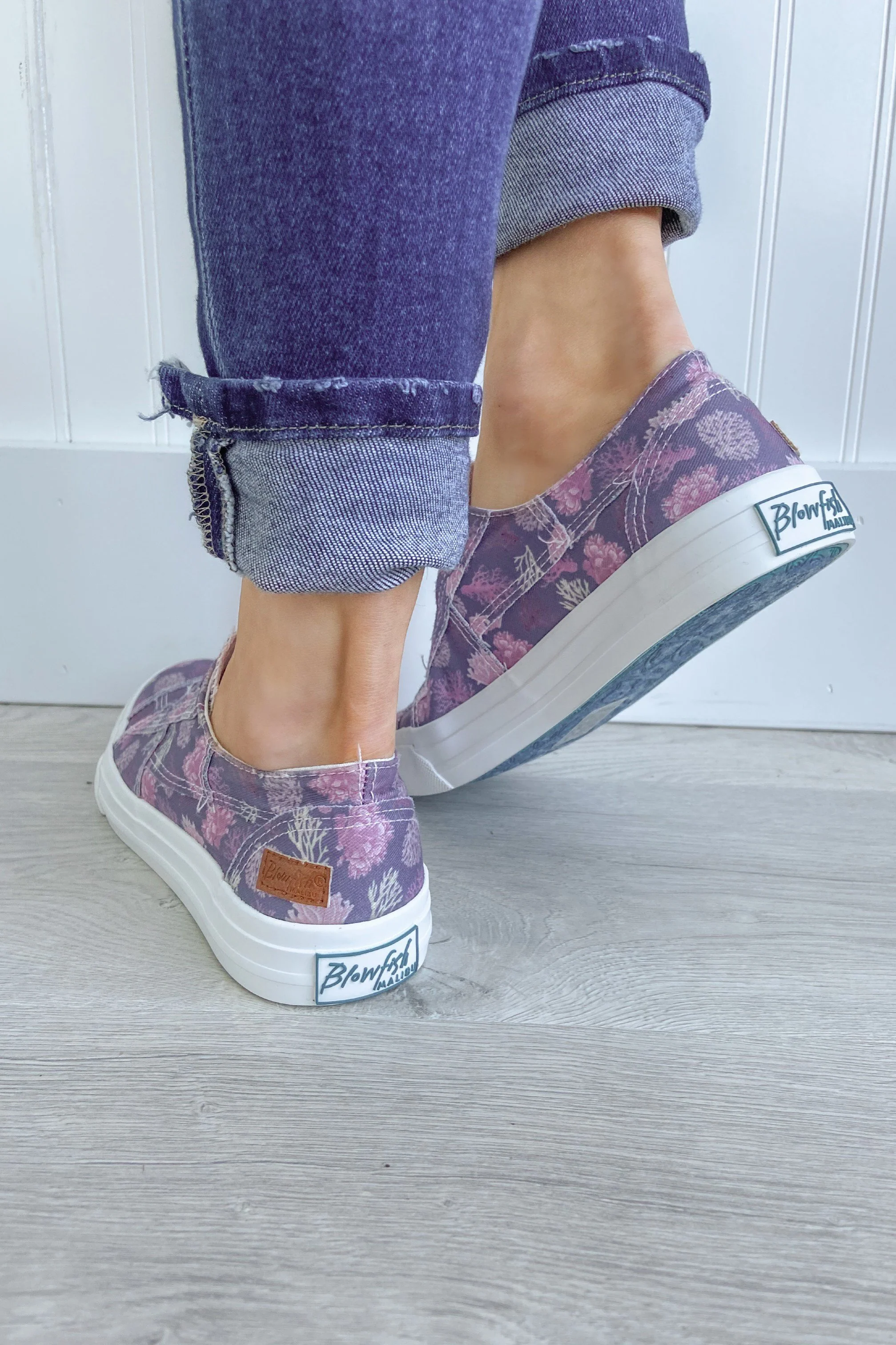 Blowfish Marley 4 Earth Sneakers- Slate Gray Malibu - Image 3