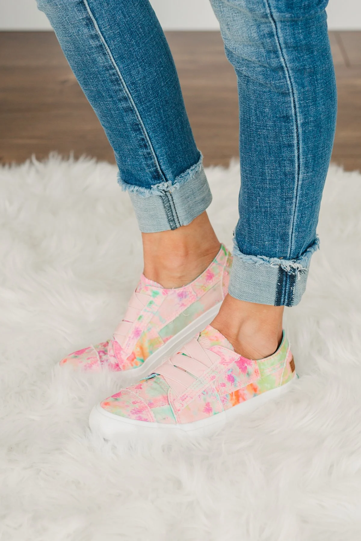 Blowfish Marley Sneakers- Pink Rainwater - Image 3