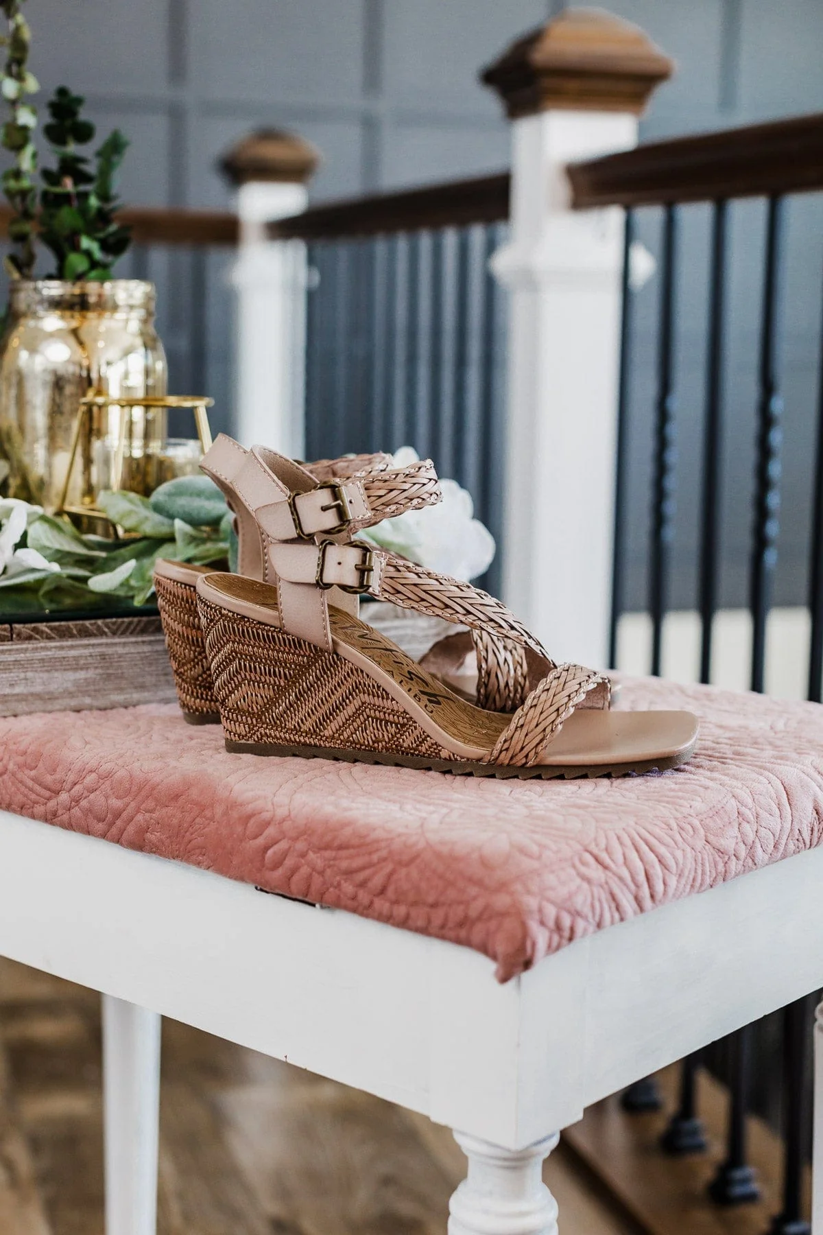 Blowfish Oksana Wedges- Lotus Dyecut - Image 4