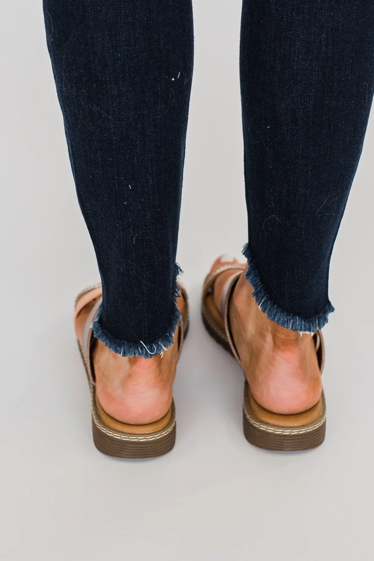 Blowfish Otsi Sandals- Rose Gold & Amber - Image 7