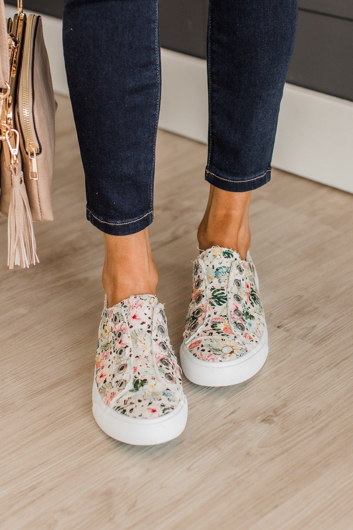 Blowfish Play Sneakers- Cream Maui Mania - Image 2