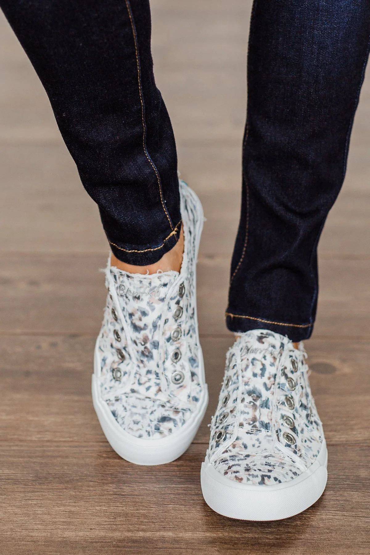 Blowfish Play Sneakers- Off White Rainforest Leopard - Image 2