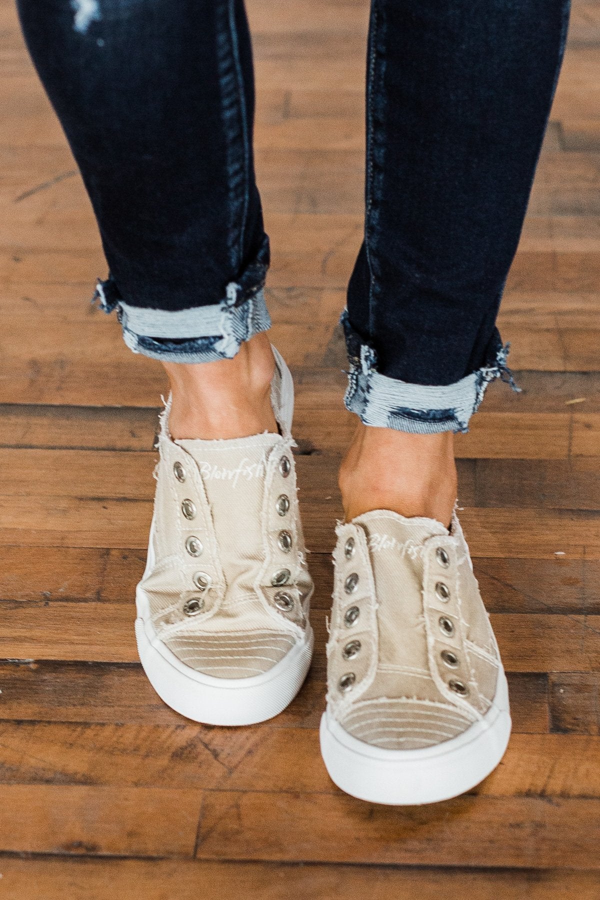 Blowfish Play Sneakers- Silver Grey Smoked - Image 3