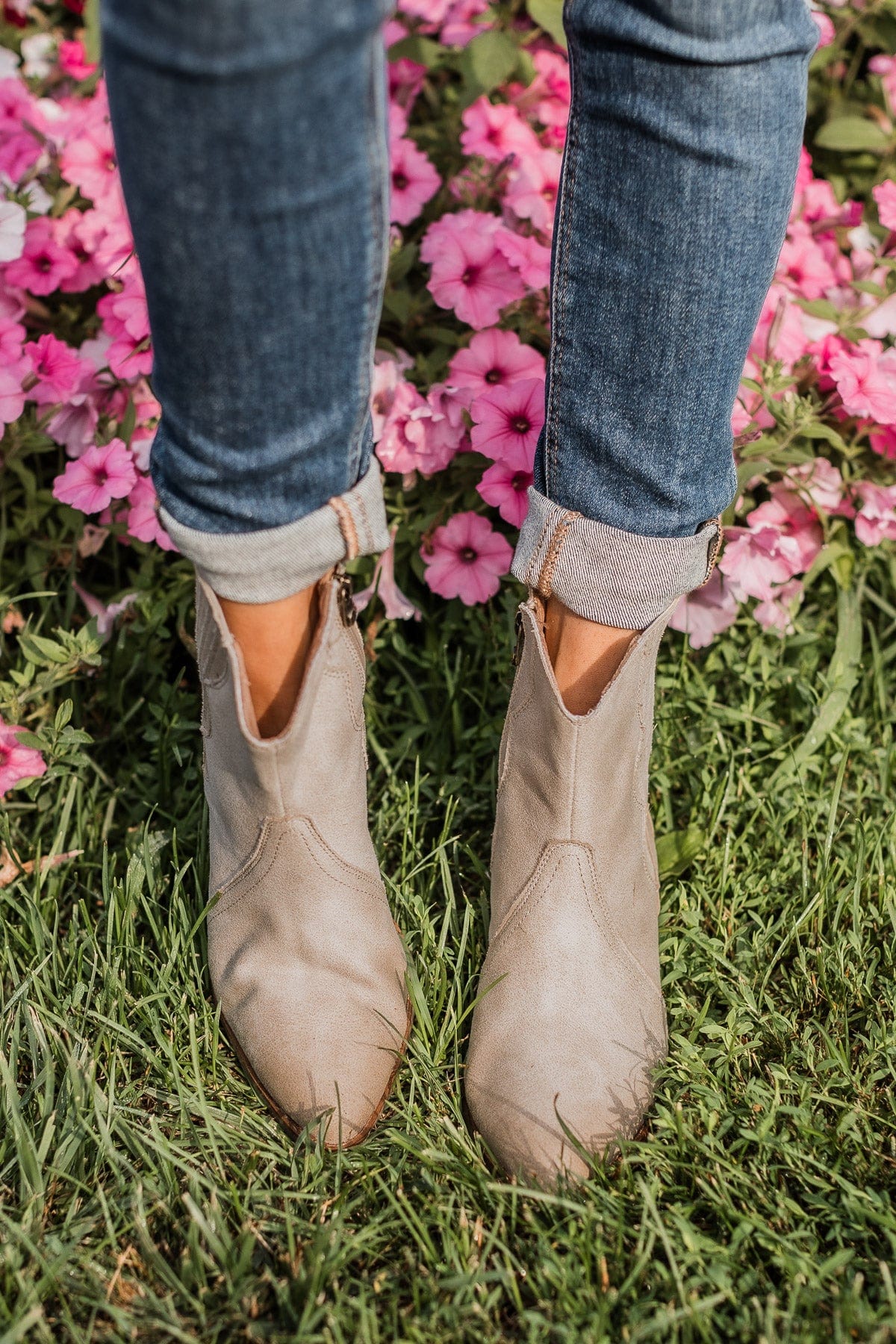 Blowfish Spangle Booties- Sand - Image 3
