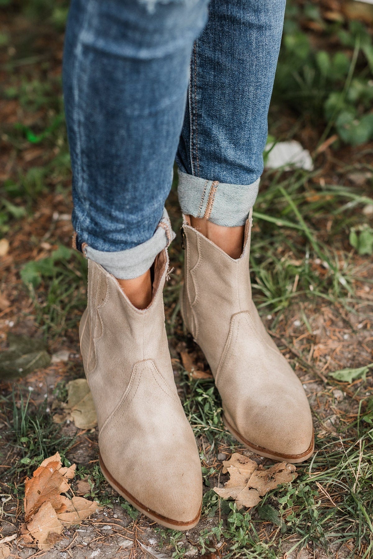 Blowfish Spangle Booties- Sand - Image 5