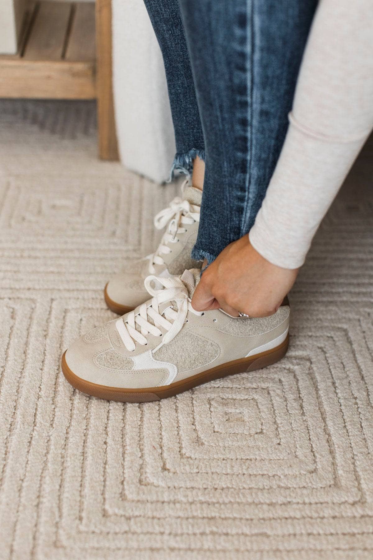 Blowfish Tastic Sneakers- Oatmeal Tan