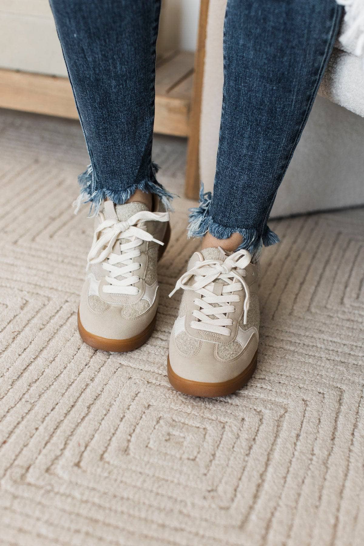 Blowfish Tastic Sneakers- Oatmeal Tan - Image 2