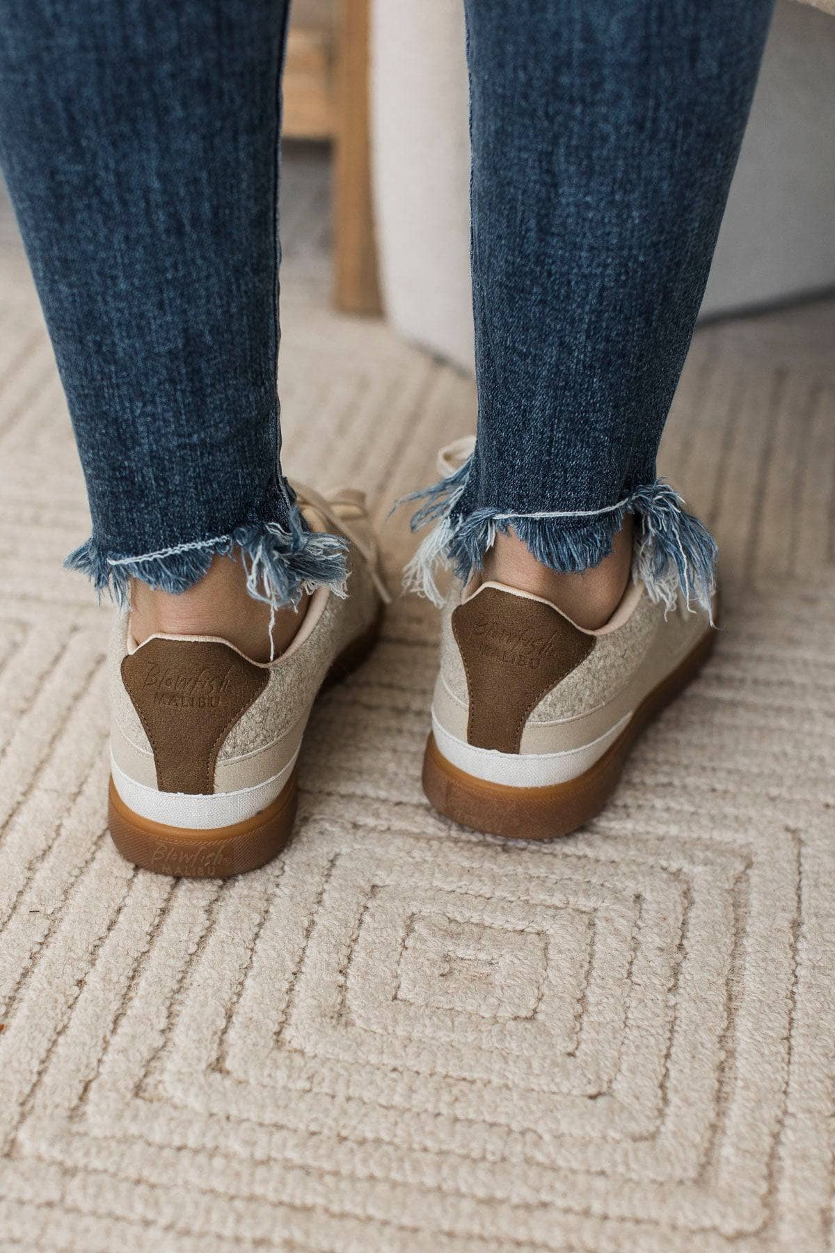 Blowfish Tastic Sneakers- Oatmeal Tan - Image 4