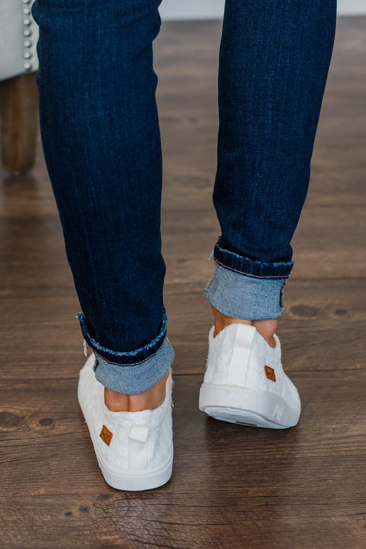 Blowfish Vex Sneakers- Off White Daisy Eyelet - Image 5