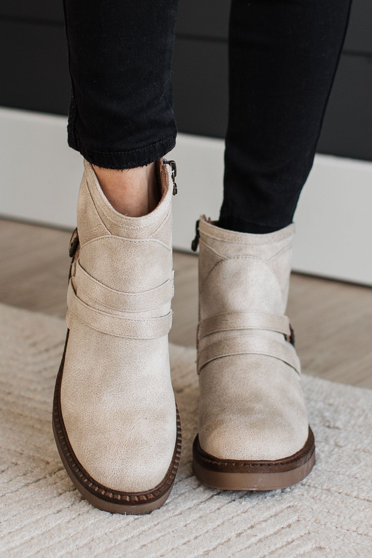 Blowfish Visit Boots- Sand Oiled Vegan Suede - Image 3