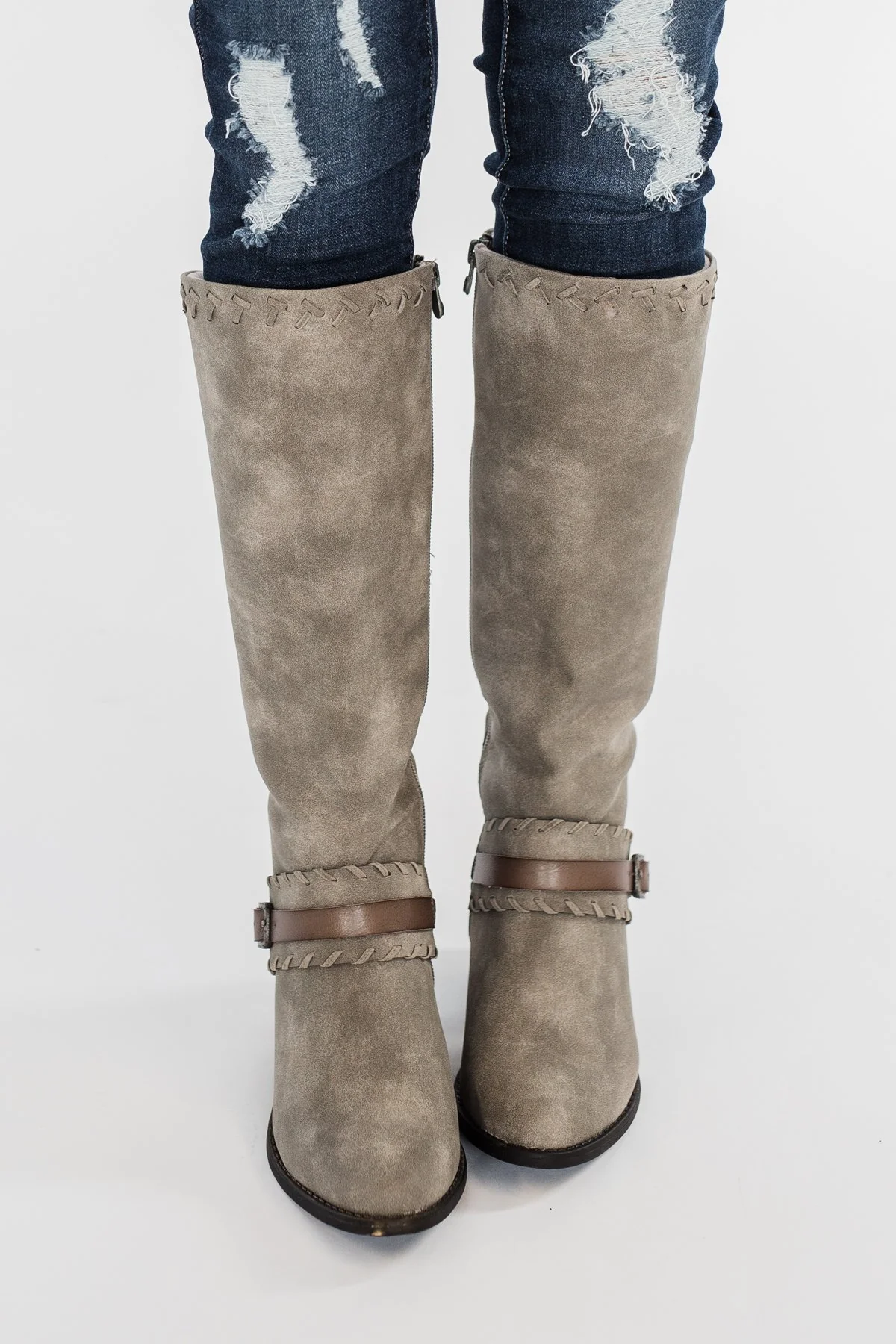 Blowfish Wednesday Boots- Steel Grey - Image 2
