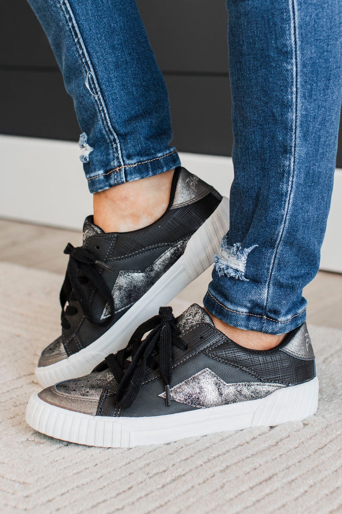 Blowfish Willa Sneakers- Light Black Orbital - Image 2