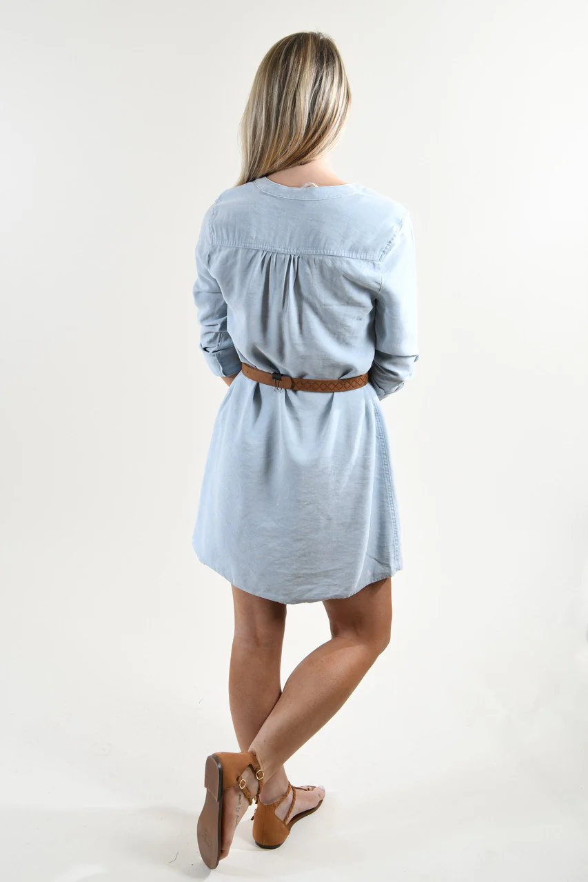 Blue Denim Dress - Image 6