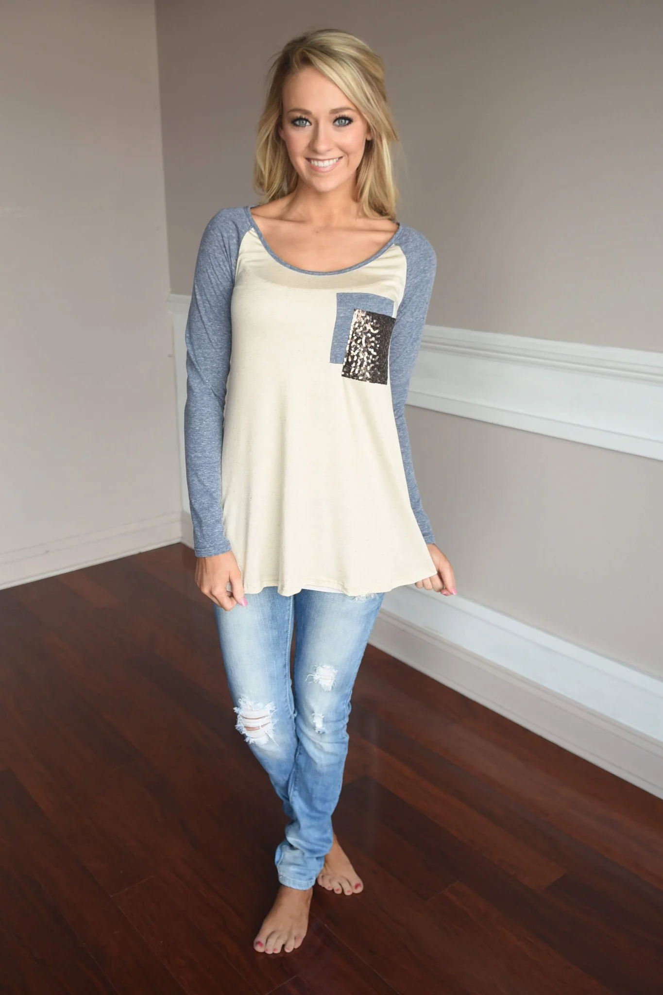 Blue Glam Top - Image 2