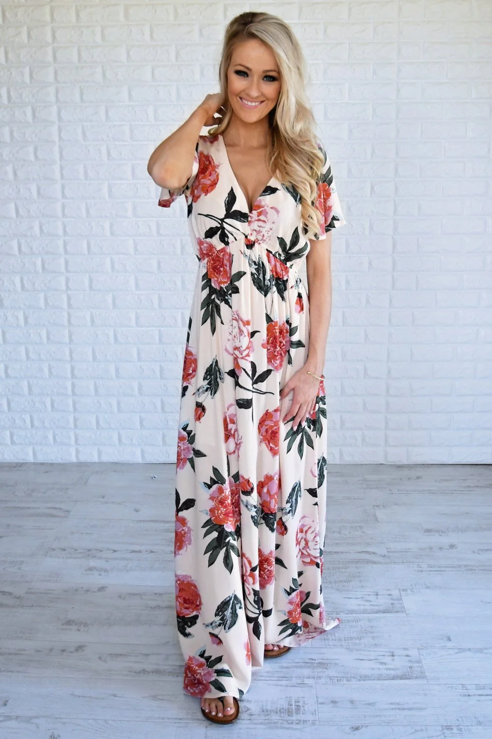 Blushing Beauty Maxi Dress - Image 2