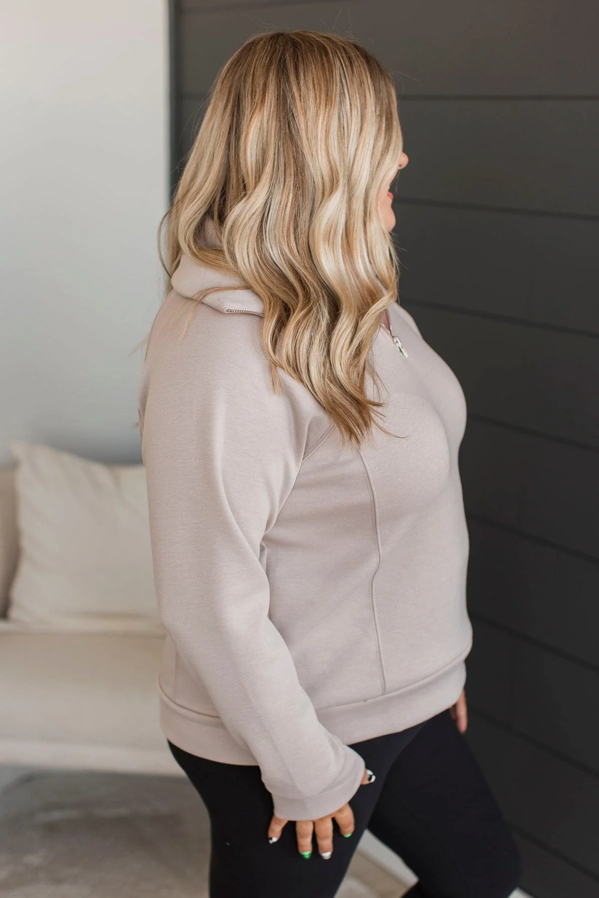 Boost Forward Quarter Zip Pullover- Light Taro - Image 5