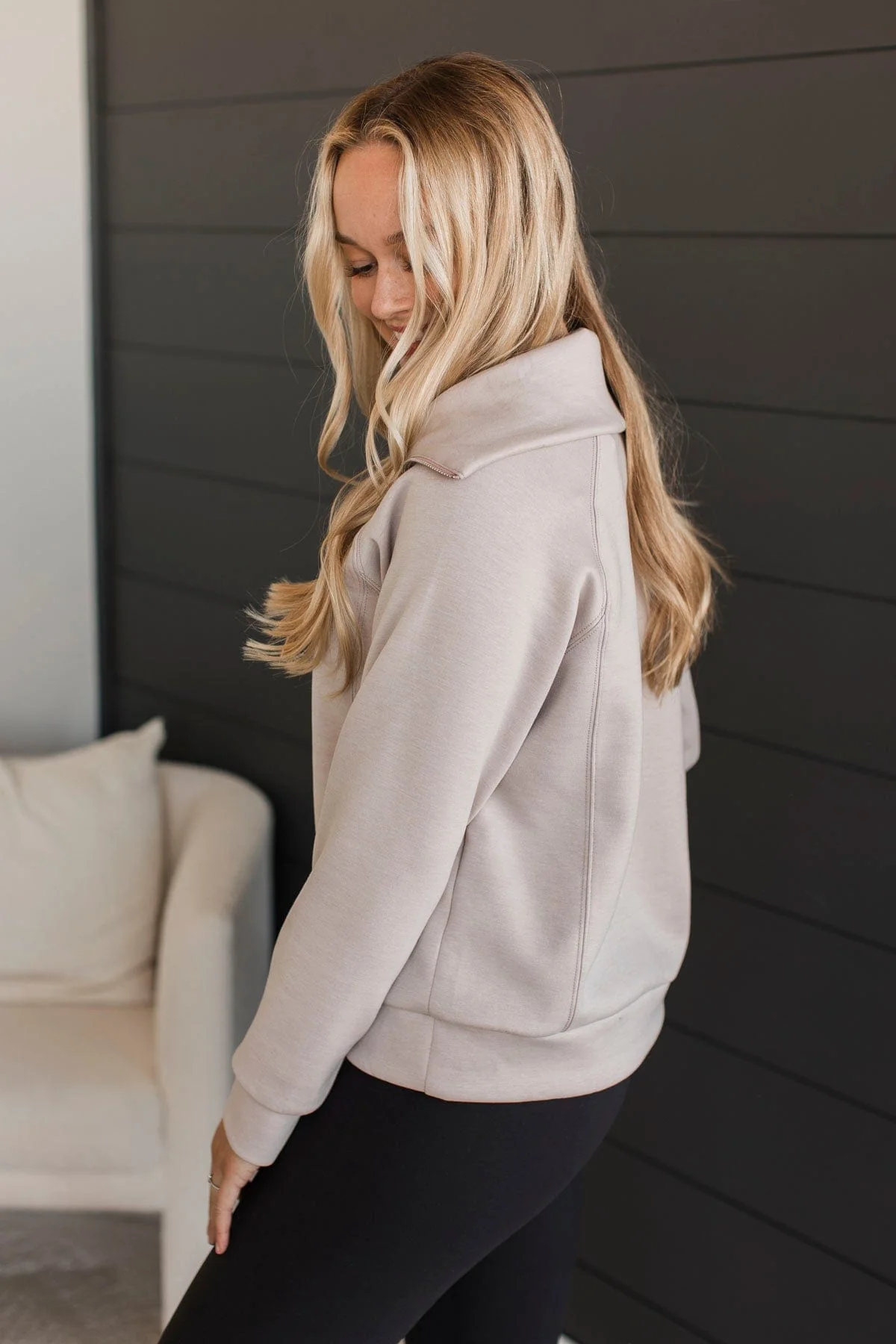 Boost Forward Quarter Zip Pullover- Light Taro - Image 6