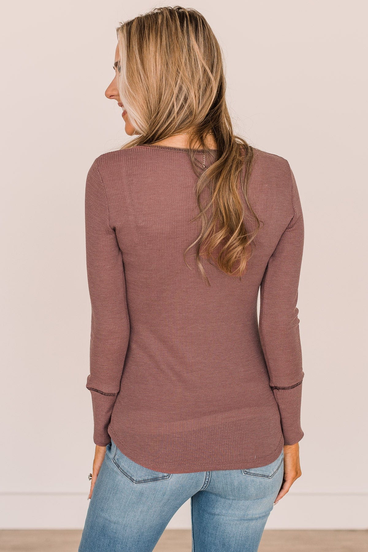 Breathtaking Views Button Top- Mulberry - Image 8