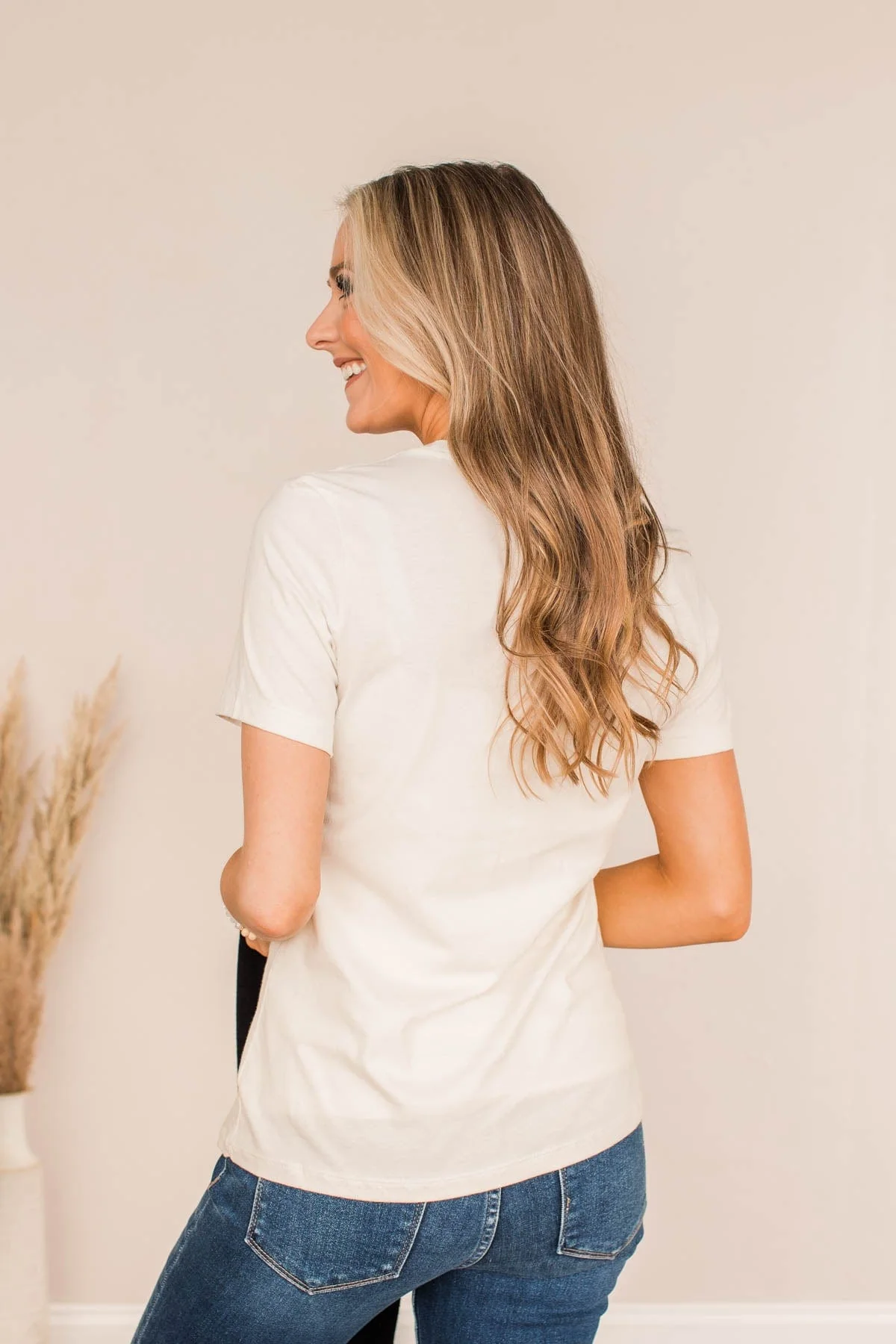 Bright Sunshiny Day Printed Top- White - Image 7