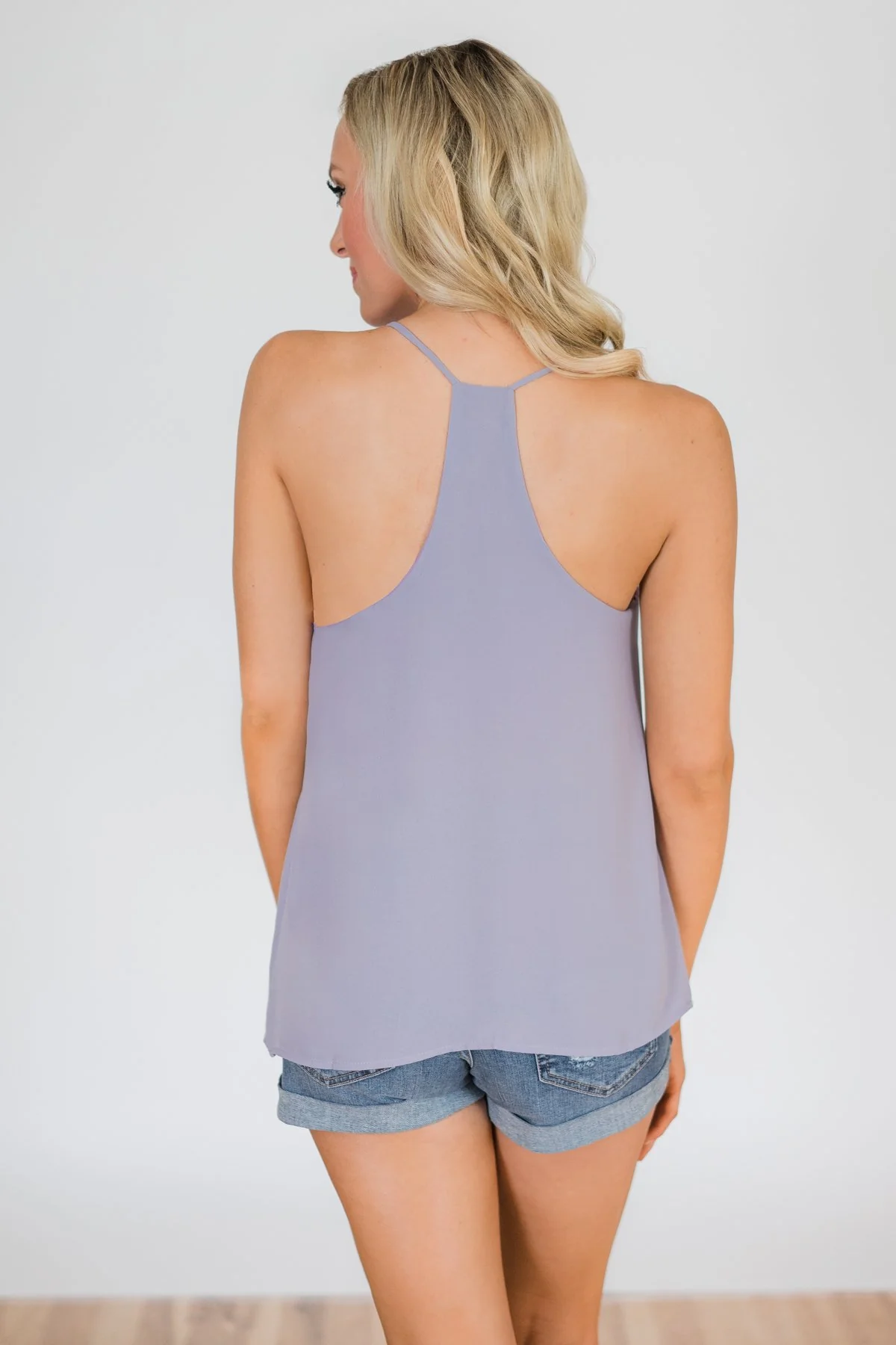 Brighten My Day Tank Top- Lilac - Image 5