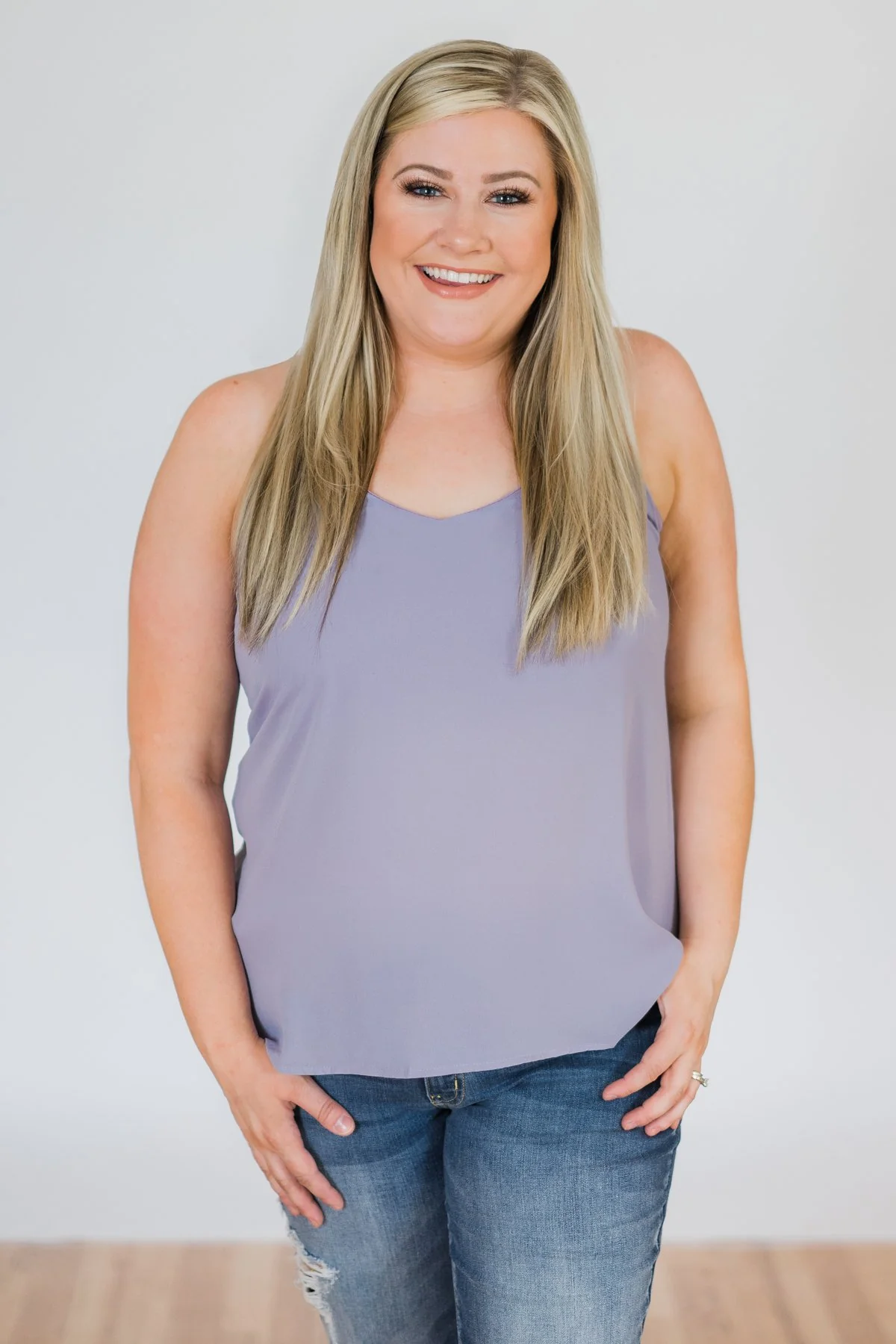 Brighten My Day Tank Top- Lilac - Image 8