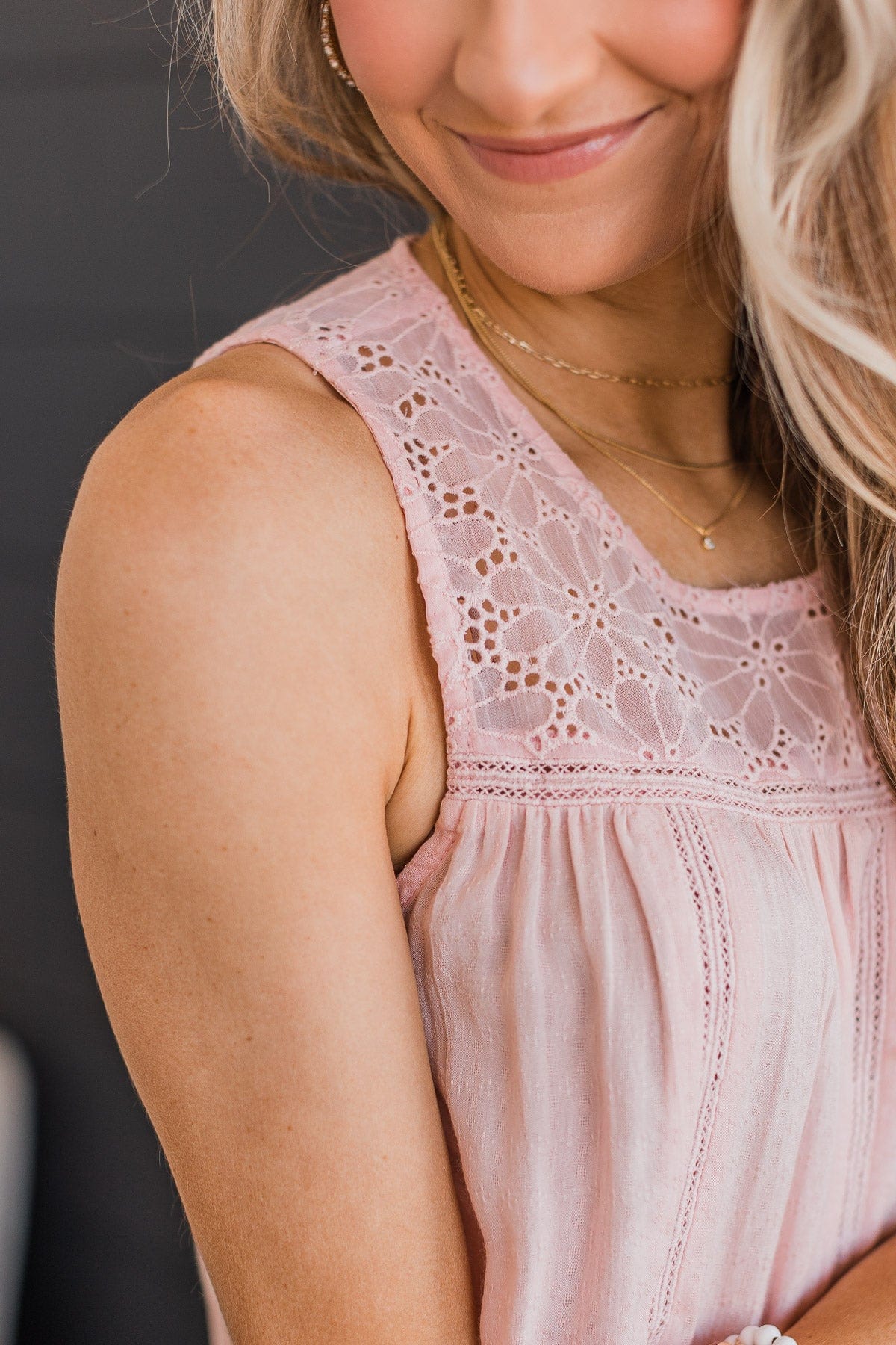 Bring Out The Best Knit Top- Baby Pink - Image 5