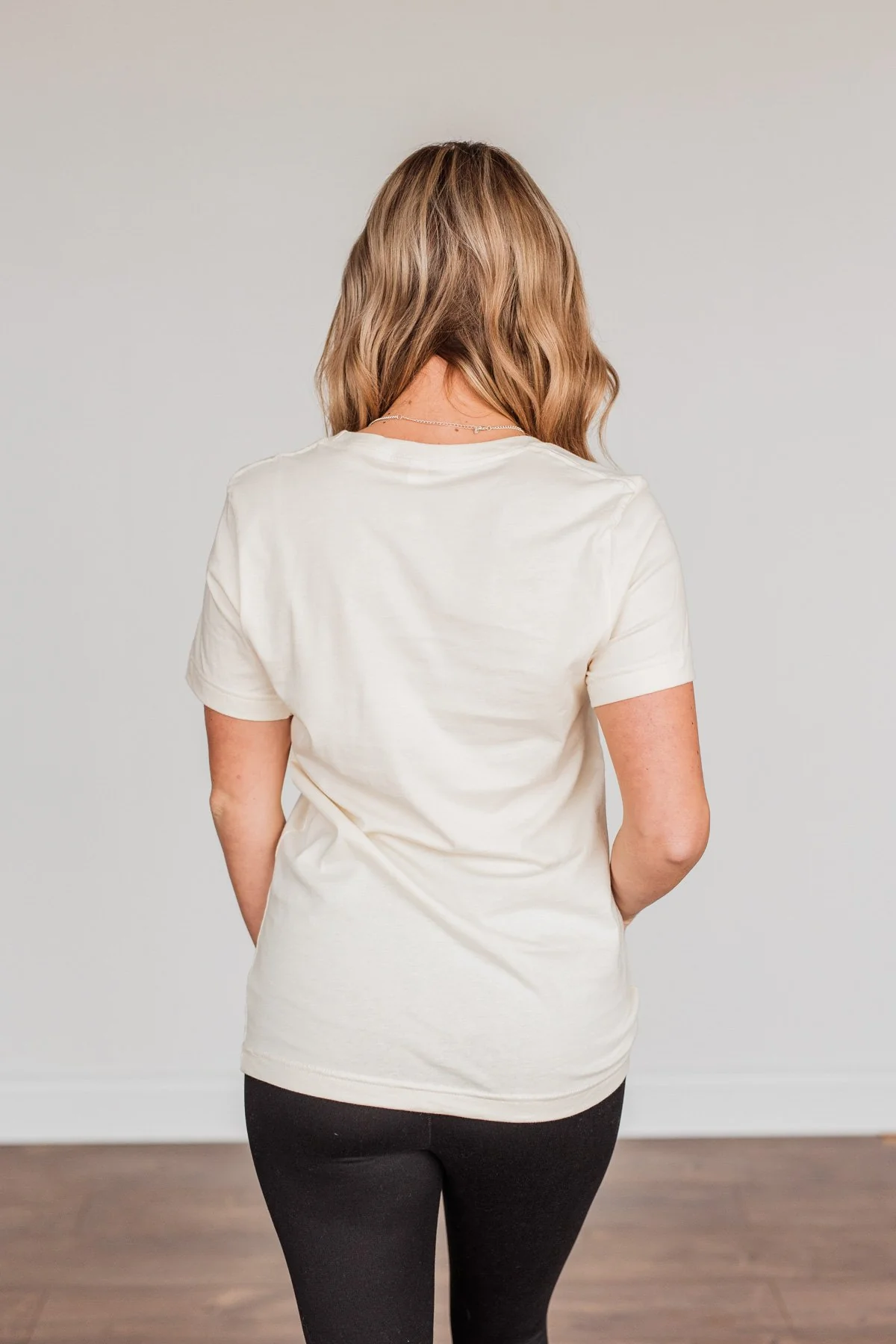 Buffalo Wearing Buffalo Plaid Graphic Tee- Cream - Image 14