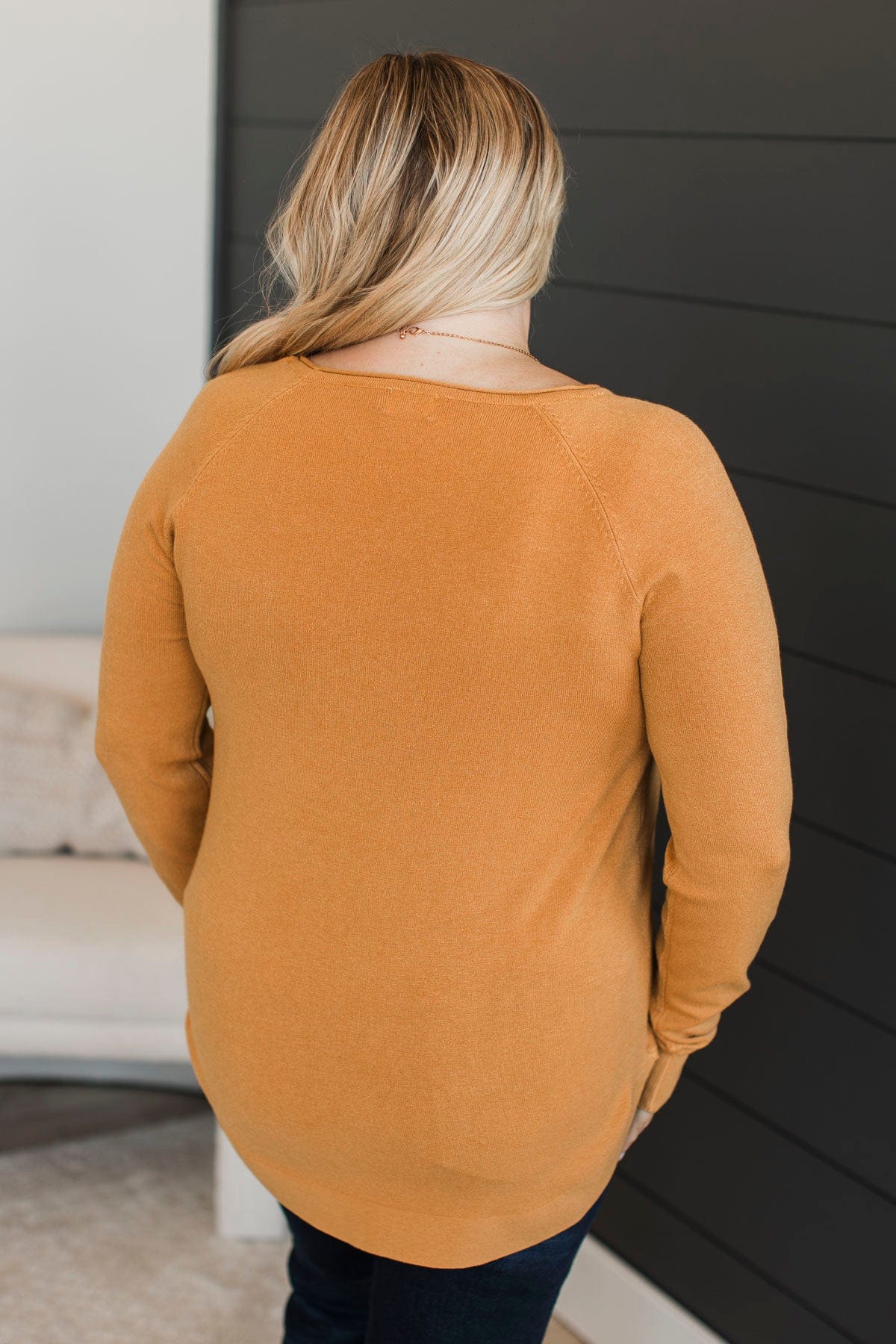 Butter Me Up Knit Sweater- Marigold - Image 8