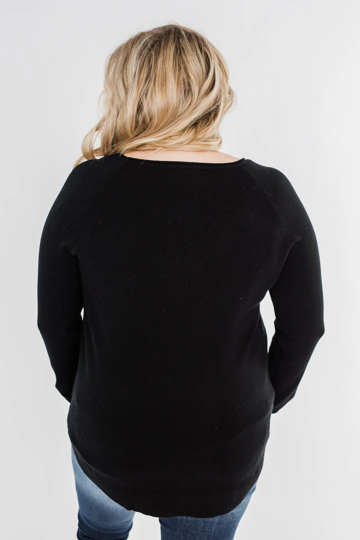 Butter Me Up Sweater- Black - Image 12