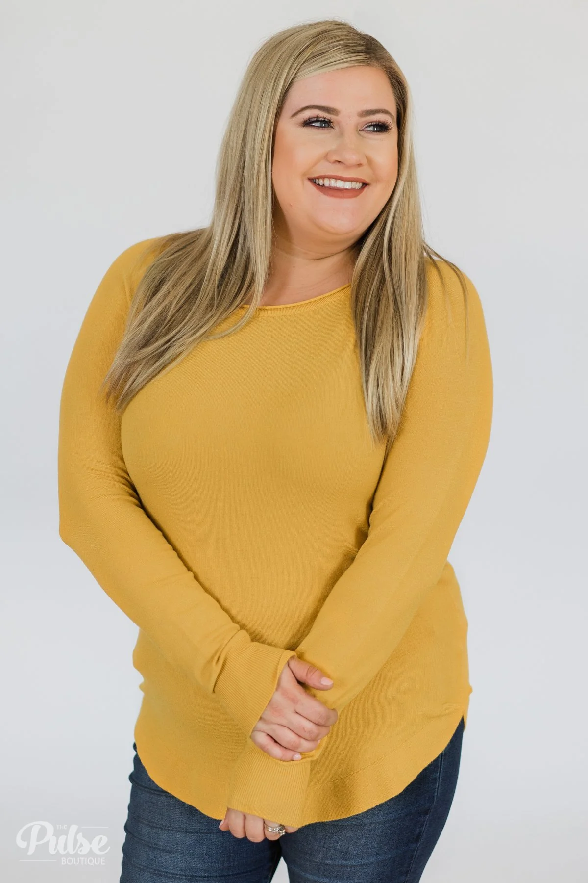 Butter Me Up Sweater- Honey Yellow - Image 11