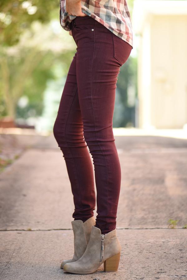 Calypso Pants ~ Burgundy - Image 3