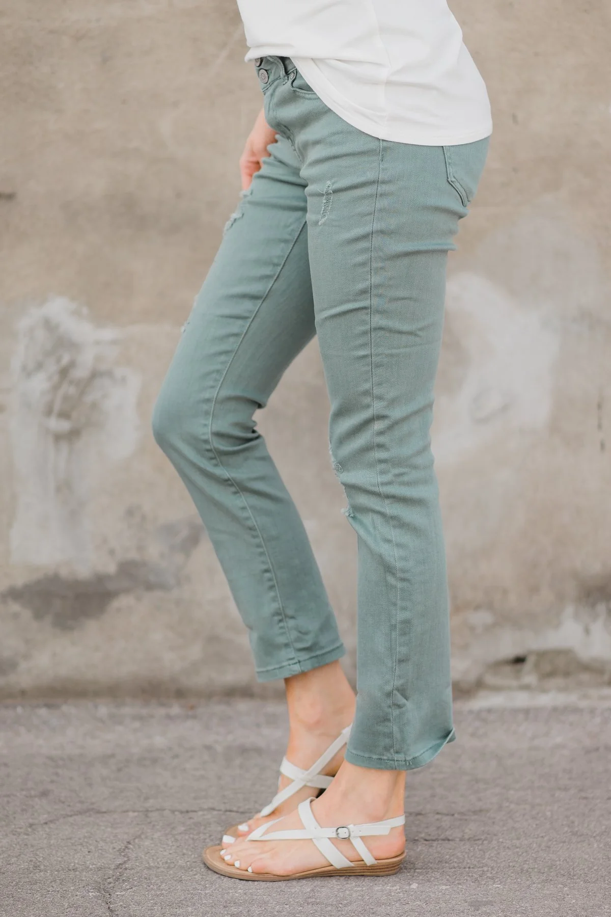Calypso Pants - The Boyfriend Effect Sea Mint - Image 4