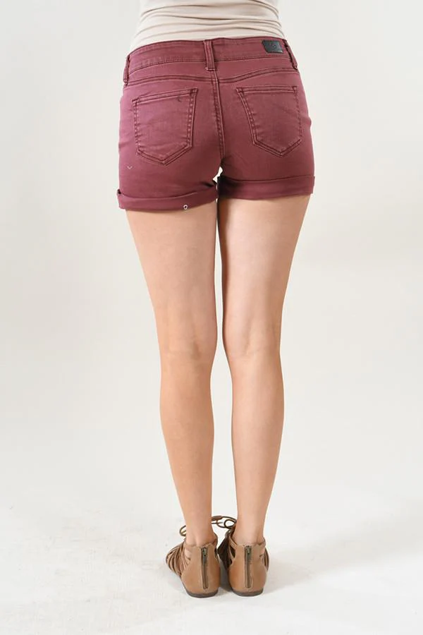 Calypso Shorts ~ Burnt Maroon - Image 5