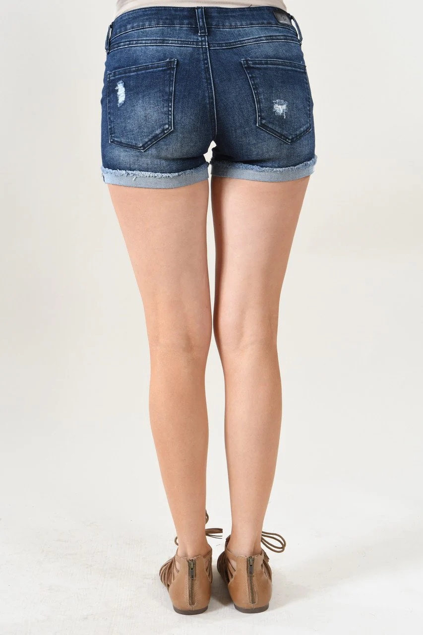 Calypso Shorts ~ Dark Denim - Image 3