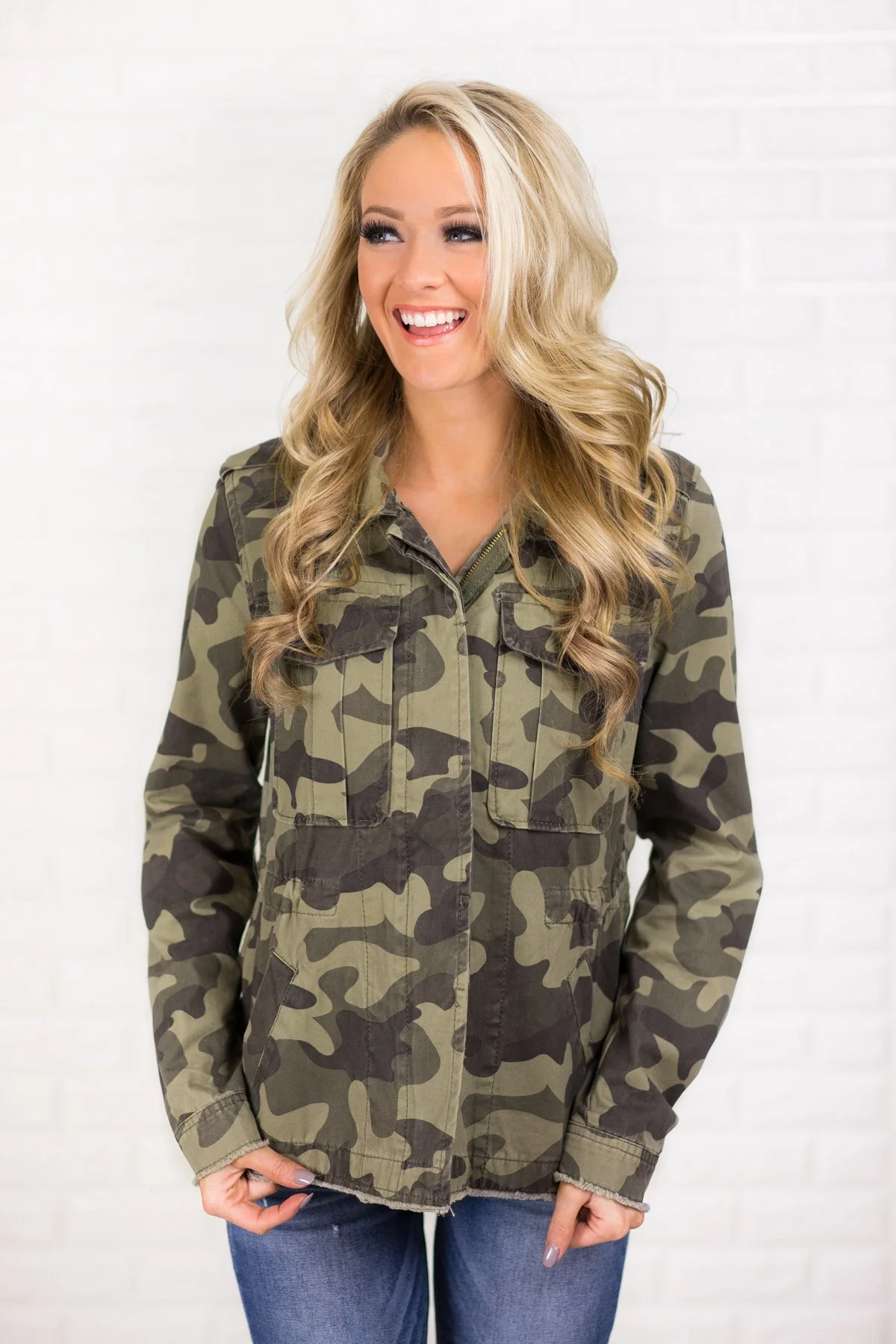 Can't Find Me Camo Jacket
