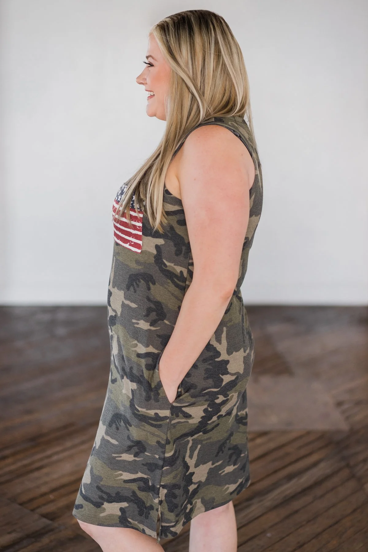 Can't See Me Coming Camo Dress - Image 7
