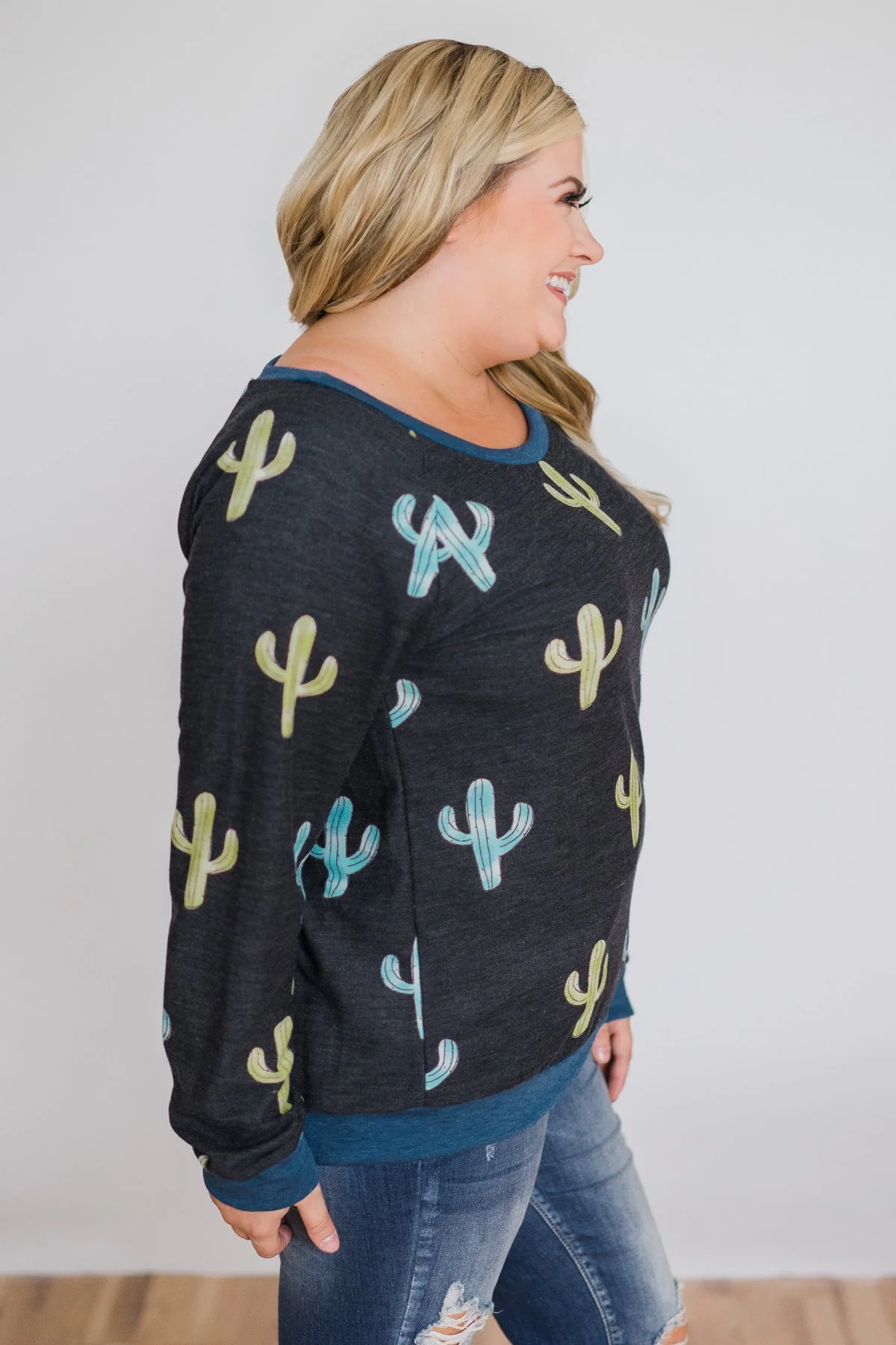Can't Touch This Cactus Long Sleeve Top - Image 4