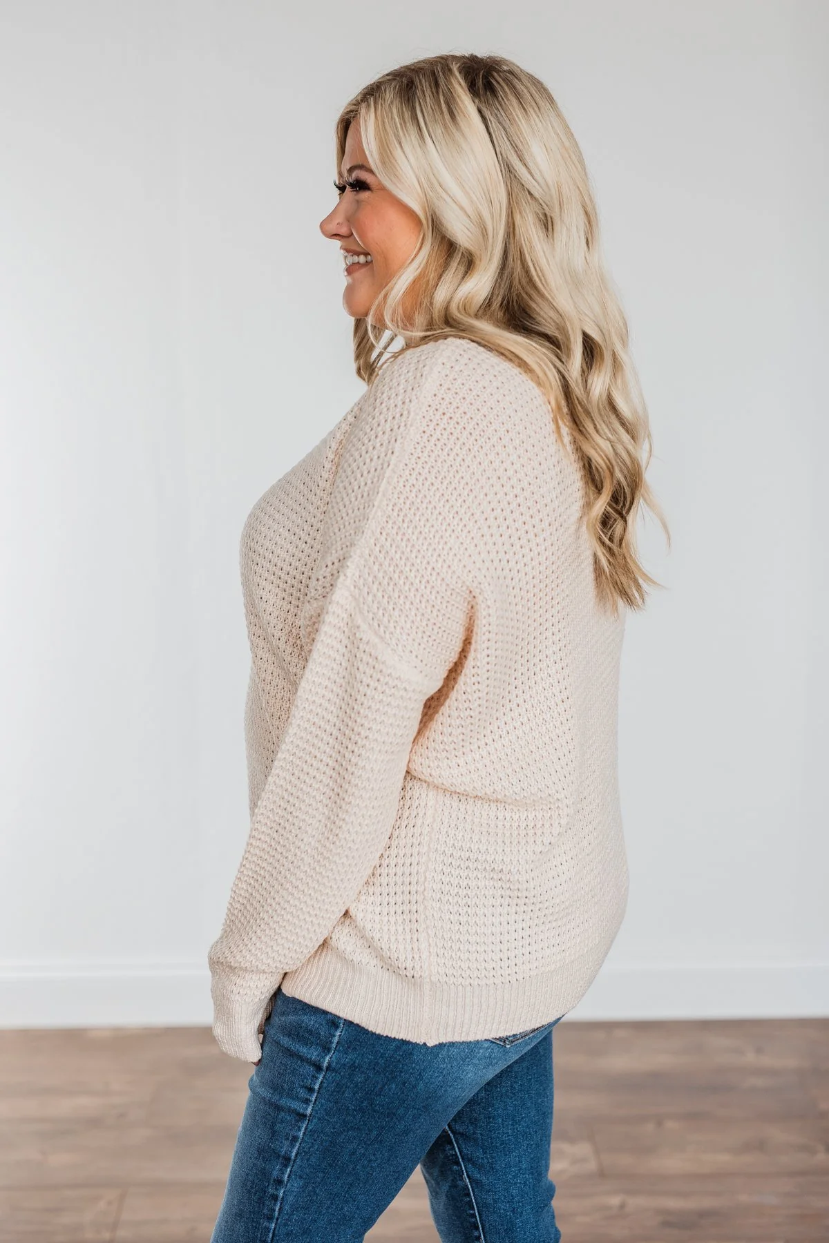 Captivating In Color Knit Sweater- Cream - Image 7