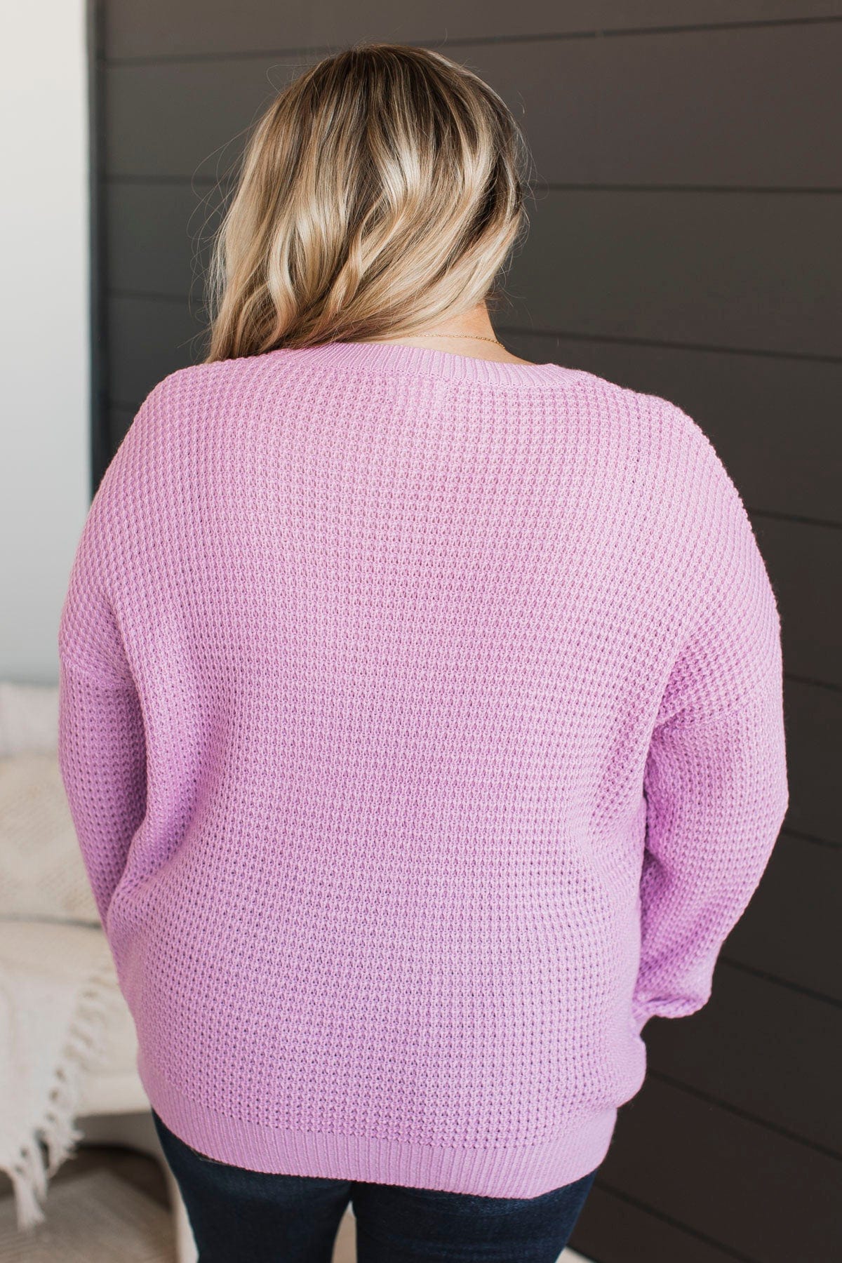 Captivating In Color Knit Sweater- Orchid - Image 8