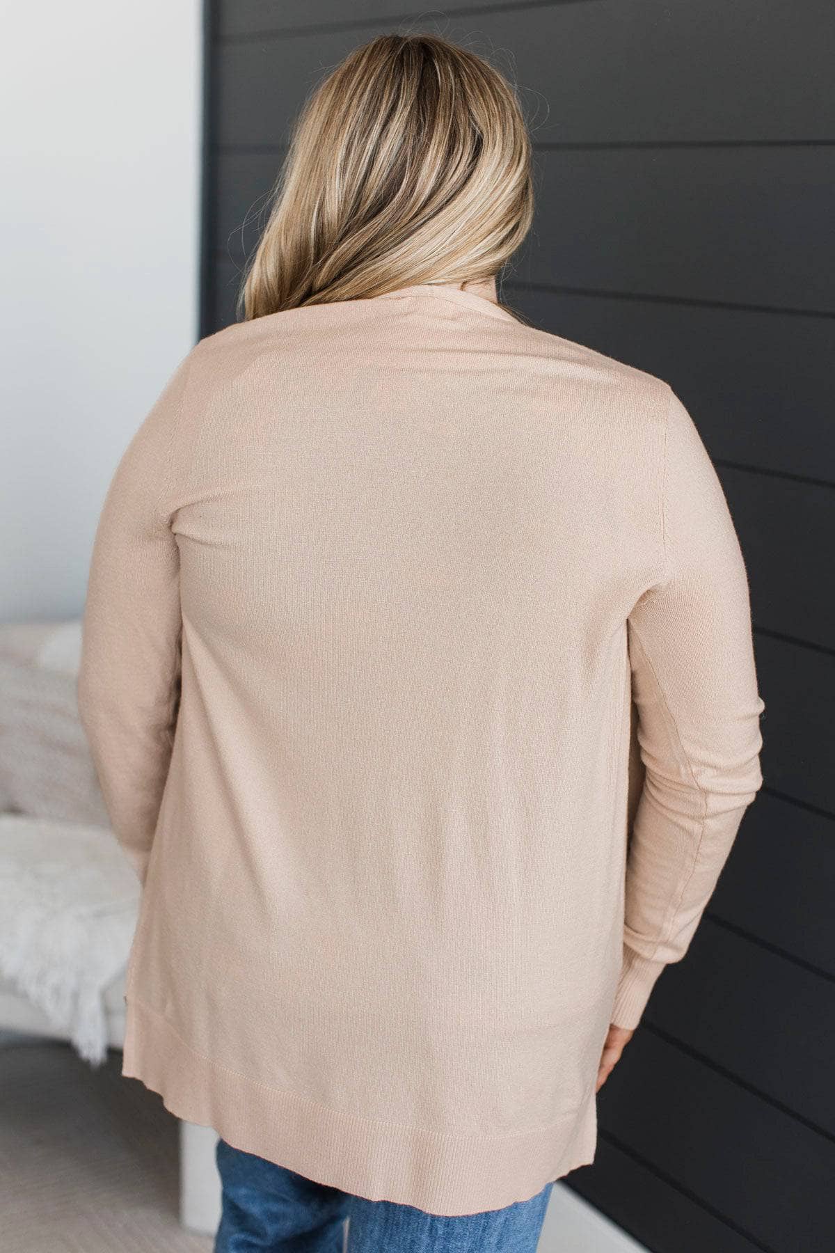 Captured Your Heart Knit Cardigan- Oatmeal - Image 10