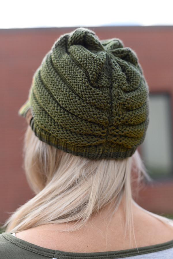 CC Beanie Cap - Olive - Image 3