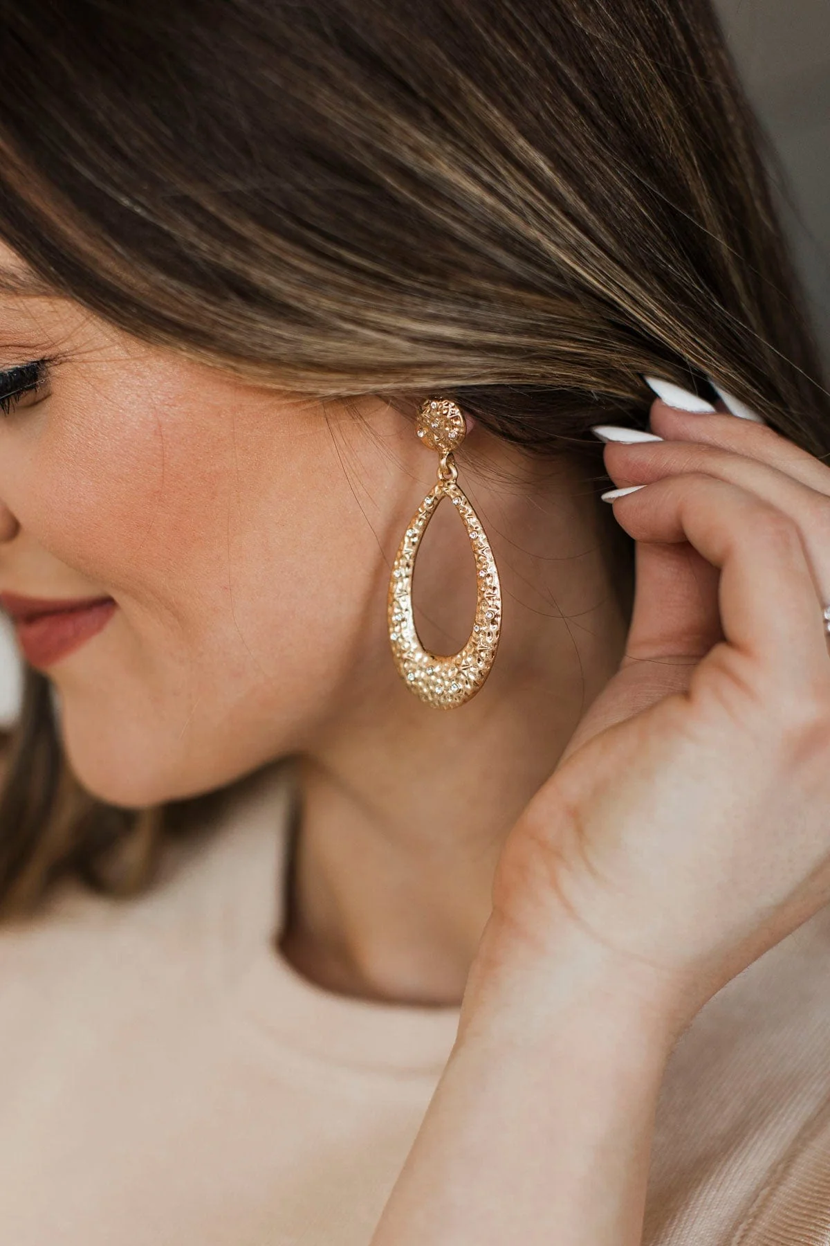 Celebrate Everyday Drop Earrings- Gold - Image 2