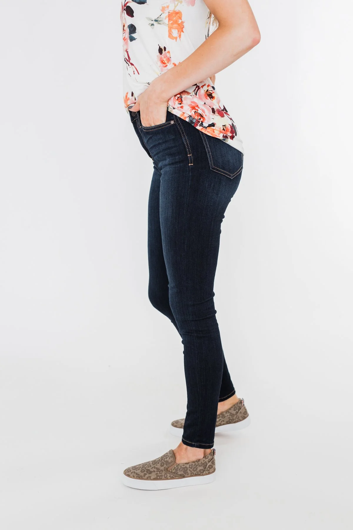 Celebrity Pink Ankle Skinny Jeans- Ashton Wash - Image 4