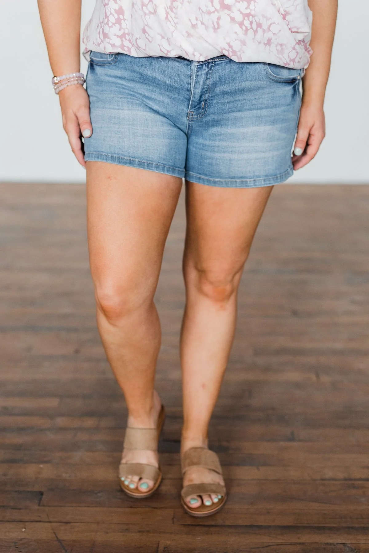 Celebrity Pink Shorts- Quinn Wash - Image 6