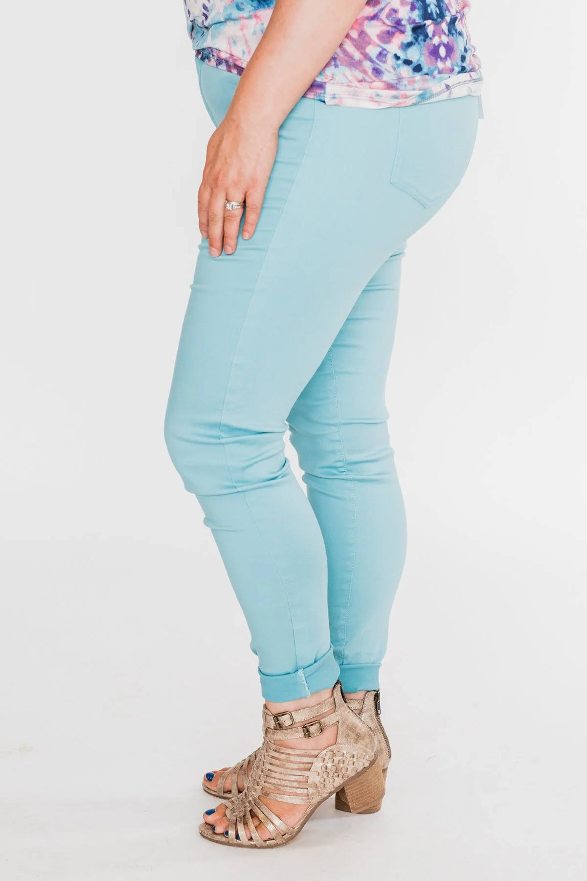 Celebrity Pink Skinny Jeans- Robin Blue - Image 6