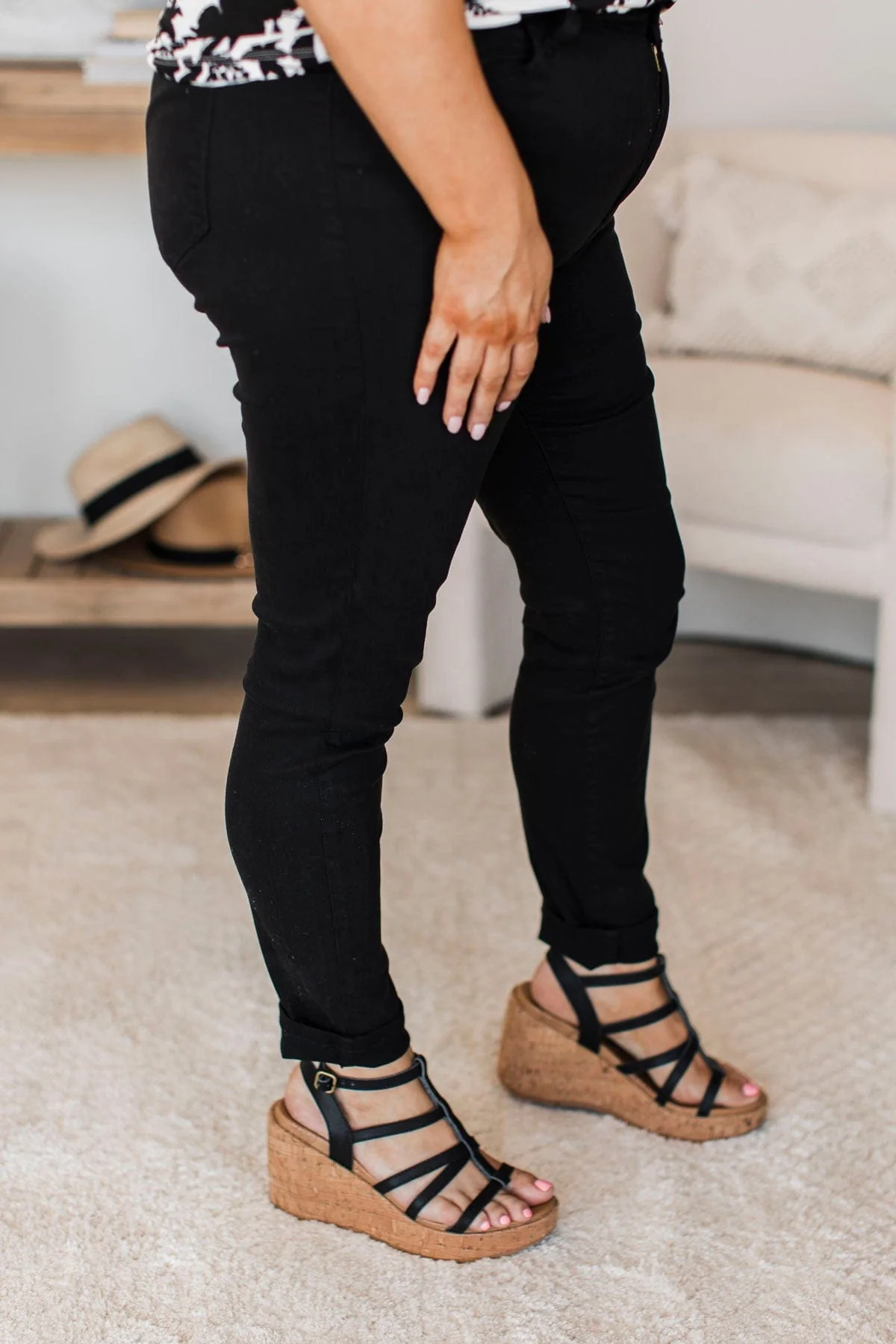 Cello Crop Skinny Jeans- Winnie Wash - Image 6