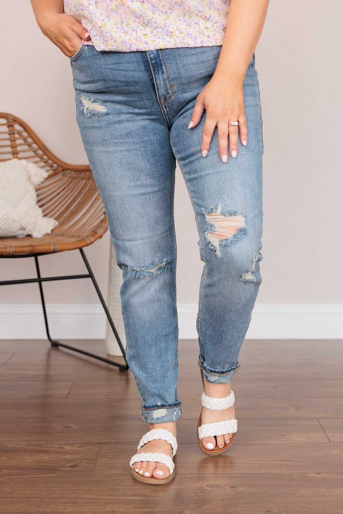 Cello High-Rise Skinny Jeans- Gracie Wash - Image 3