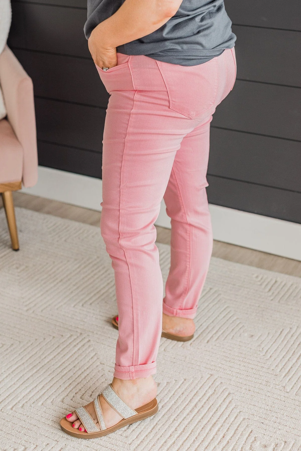Cello Mid-Rise Skinny Jeans- Larisa Wash - Image 5