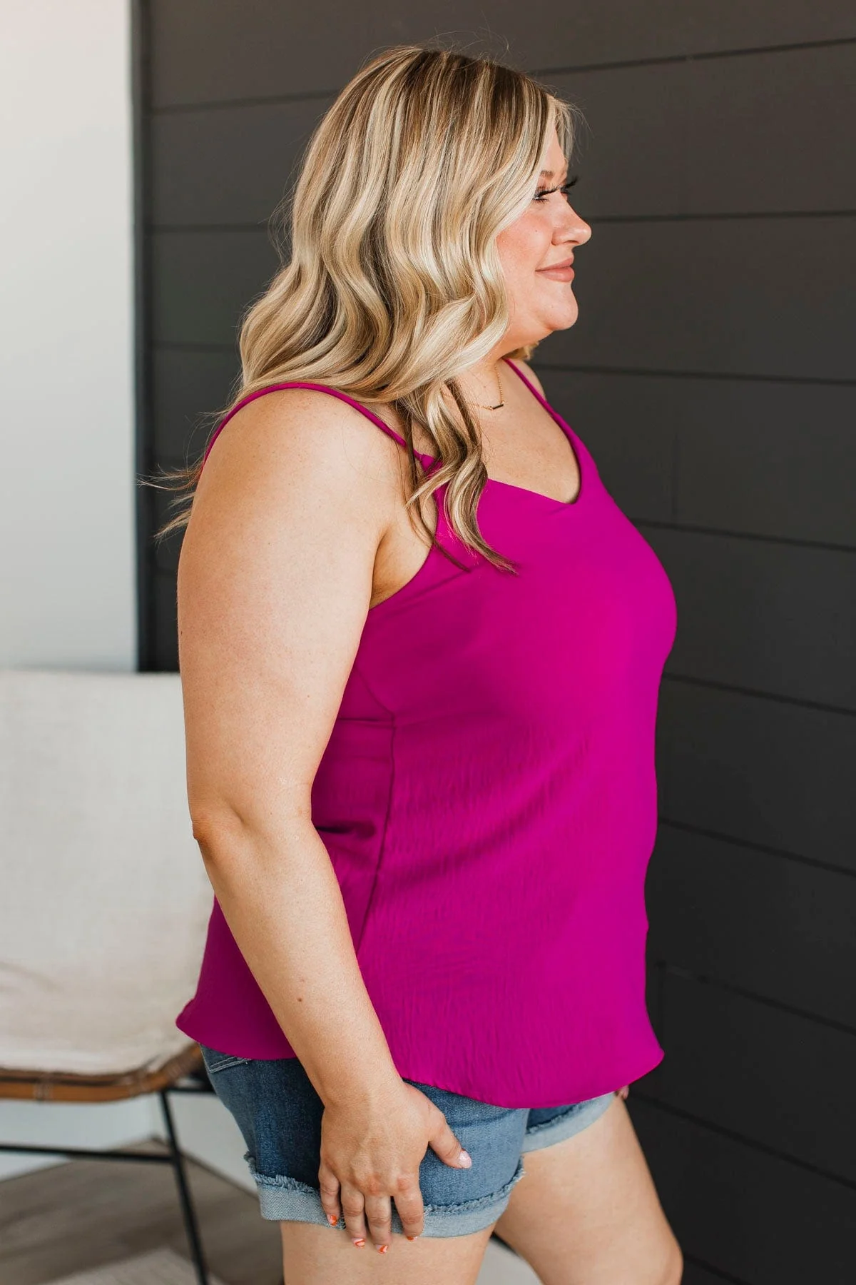 Certified Showstopper Tank Top- Magenta - Image 5